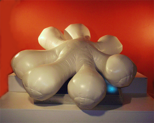 Steel Splat, 2003.  (Proposed steel sculpture) 7’ x 6’ x4’ 
